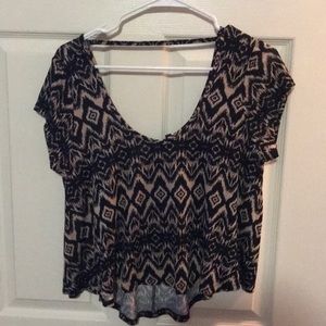 Ultra flirt crop top